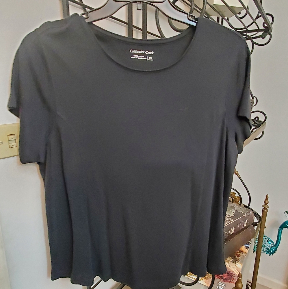 Womens short sleeve pullover top in a size 1X